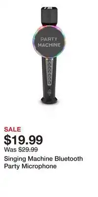 Nordstrom Singing Machine Bluetooth Party Microphone offer