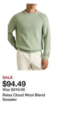 Nordstrom Reiss Cloud Wool Blend Sweater offer