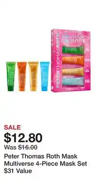 Nordstrom Peter Thomas Roth Mask Multiverse 4-Piece Mask Set $31 Value offer