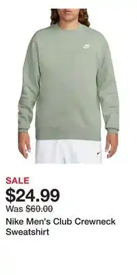 Nordstrom Nike Men's Club Crewneck Sweatshirt offer