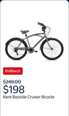 Walmart 26 Kent Bayside Cruiser Bicycle, Fits Rider 5'2-5/10, Gray, Adults, Unisex offer