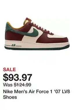 Dick's Sporting Goods Nike Men's Air Force 1 '07 LV8 Shoes offer