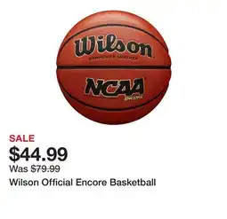 Dick's Sporting Goods Wilson Official Encore Basketball offer