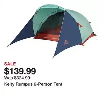 Dick's Sporting Goods Kelty Rumpus 6-Person Tent offer