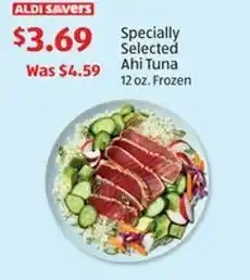 Aldi Specially Selected Ahi Tuna offer