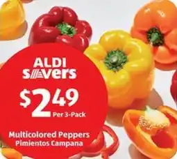 Aldi Multicolored Peppers offer