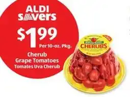 Aldi Cherub Grape Tomatoes offer