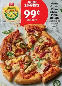 Aldi Mama Cozzi's Pizza Kitchen Pizza Dough offer