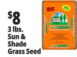 Ocean State Job Lot Premium Quality Sun & Shade Grass Seed Mixture 3 lbs offer