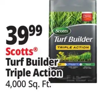 Ocean State Job Lot Scotts Turf Builder Triple Action Weed Control & Lawn Food 4 000 sq ft offer