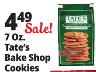 Ocean State Job Lot Tate's Bake Shop Cookies 7 oz offer