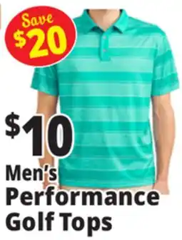 Ocean State Job Lot Men's Performance Golf Tops offer