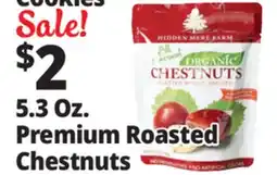 Ocean State Job Lot Organic Roasted Whole Shelled Chestnuts 5.3 oz offer