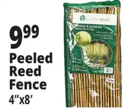 Ocean State Job Lot Gardenpath Peeled and Polished Reed Fencing 8' offer