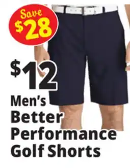 Ocean State Job Lot Men's Better Performance Golf Shorts offer