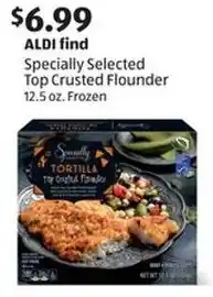 Aldi Specially Selected Top Crusted Flounder offer