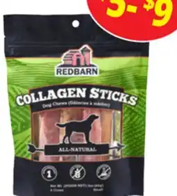 Ocean State Job Lot 5 Ct. Small Redbarn Collagen Treats offer