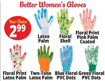 Ocean State Job Lot Garden Grove Womens Gloves offer