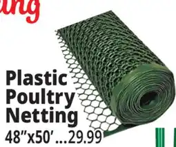 Ocean State Job Lot 48x50' Plastic Poultry Netting offer