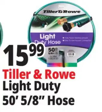 Ocean State Job Lot Tiller & Rowe 5/8 Light-Duty Hose 50' offer