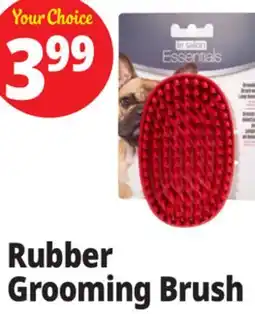 Ocean State Job Lot Rubber Grooming Brush offer