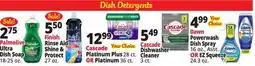 Ocean State Job Lot Dish Detergents offer