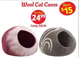 Ocean State Job Lot Wool Cat Caves offer