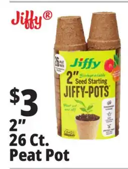 Ocean State Job Lot 2 Biodegradable Seed Starting Jiffy-Pots 26 Pots offer