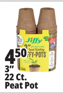 Ocean State Job Lot 3 Biodegradable Seed Starting Jiffy-Pots 22-pots offer