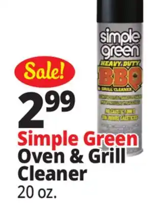 Ocean State Job Lot Simple Green Oven & Grill Cleaner offer