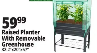 Ocean State Job Lot Raised Planter With Removable Greenhouse offer