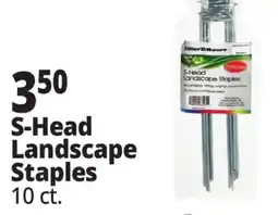 Ocean State Job Lot Tiller & Rowe S-Shaped Landscape Staples 10 Count offer