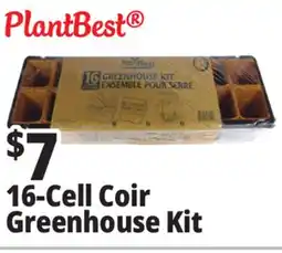 Ocean State Job Lot 16-Cell Coir Greenhouse Kit offer