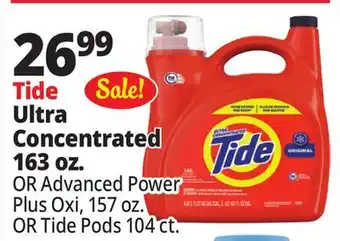 Ocean State Job Lot Tide Ultra Concentrated Original Laundry Detergent 163 oz offer