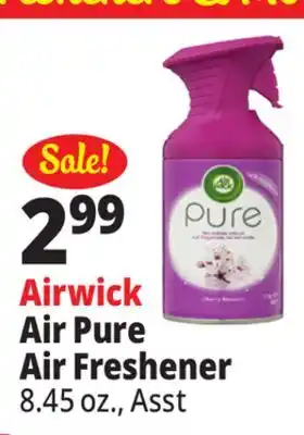 Ocean State Job Lot Airwick Air Pure Air Freshener offer