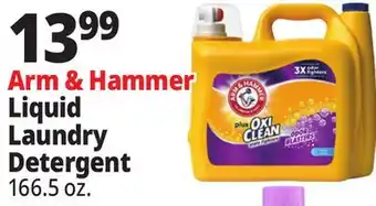 Ocean State Job Lot Arm & Hammer Liquid Laundry Detergent offer