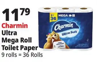 Ocean State Job Lot Charmin Ultra Mega Roll Toilet Paper offer