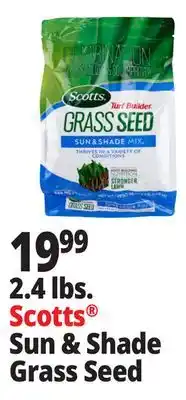 Ocean State Job Lot 2.4 lbs. Scotts Sun & Shade Grass Seed offer