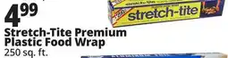 Ocean State Job Lot stretch-tite Premium Plastic Food Wrap 250 sq ft offer