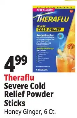 Ocean State Job Lot Theraflu Severe Cold Relief Powder Sticks offer