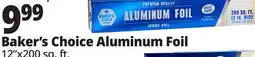 Ocean State Job Lot Baker's Choice Premium Quality Aluminum Foil Jumbo Roll 200 sq ft offer