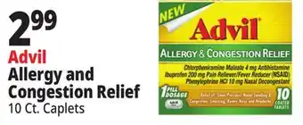 Ocean State Job Lot Advil Allergy and Congestion Relief offer