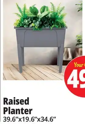 Ocean State Job Lot Raised Planter offer