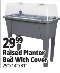 Ocean State Job Lot Raised Planter Bed With Cover offer