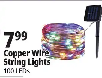 Ocean State Job Lot Solar LED String Lights 39' offer