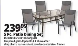 Ocean State Job Lot 5 Pc. Patio Dining Set offer