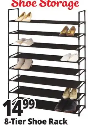 Ocean State Job Lot 8-Tier Shoe Rack offer