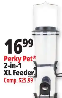 Ocean State Job Lot Perky-Pet 2-In-1 XL Bird Feeder offer