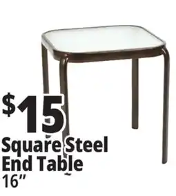 Ocean State Job Lot Square Steel End Table offer