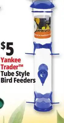 Ocean State Job Lot Yankee Trader Tube Bird Feeder offer